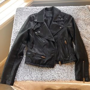 Blank NYC Faux Leather Moto Jacket